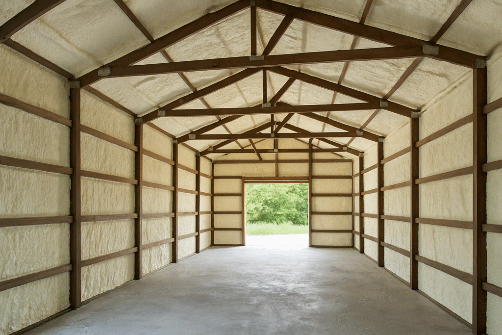 insulated pole barn